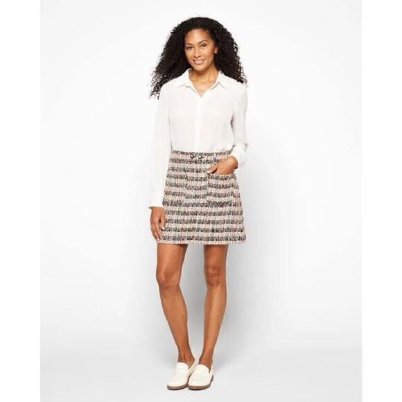 Scotch & Soda Short Tweed Skirt NEW - Picture 2 of 13